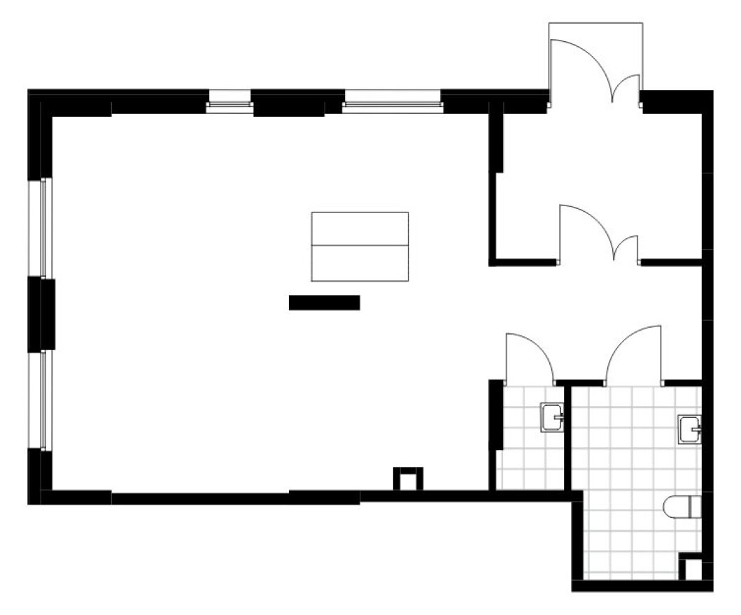 Планировка — Торговое помещение, 71.8 м²