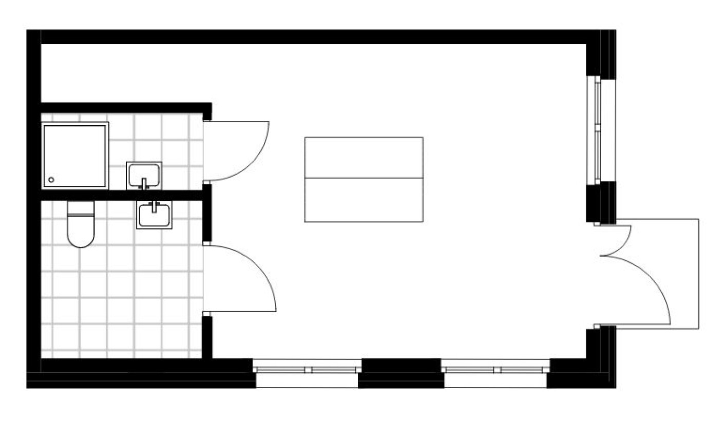 Планировка — Торговое помещение, 32.8 м²