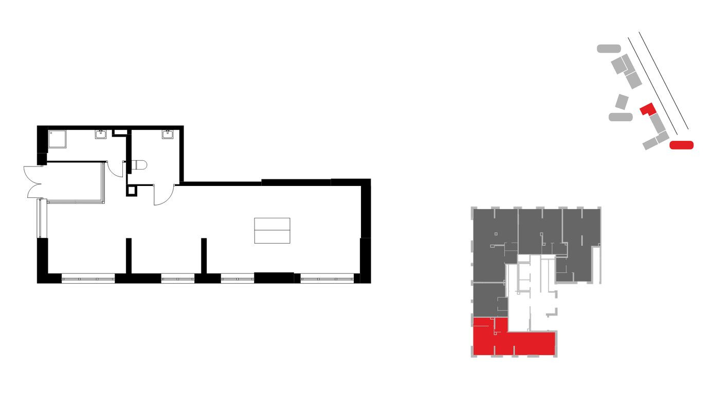 Планировка — Торговое помещение, 69.0 м²