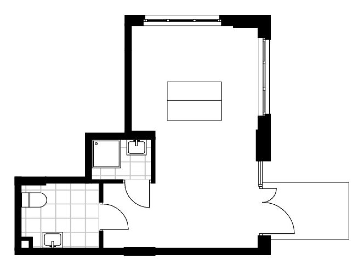 Планировка — Торговое помещение, 28.7 м²