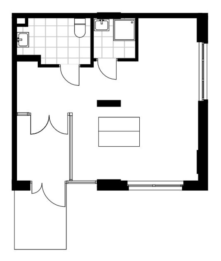 Планировка — Торговое помещение, 39.9 м²