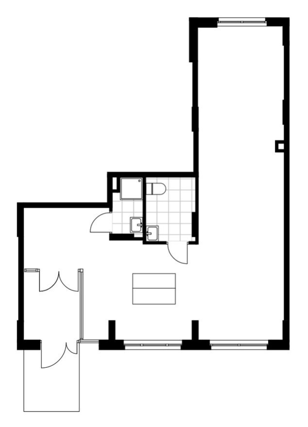 Планировка — Торговое помещение, 66.0 м²