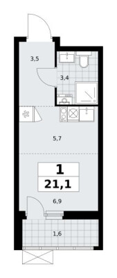 Студия-квартира