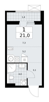 Студия-квартира