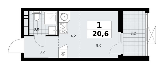 Студия-квартира