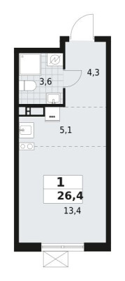 Студия-квартира
