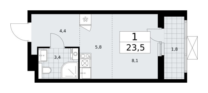Студия-квартира