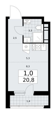 Студия-квартира