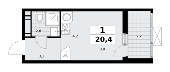 Студия-квартира