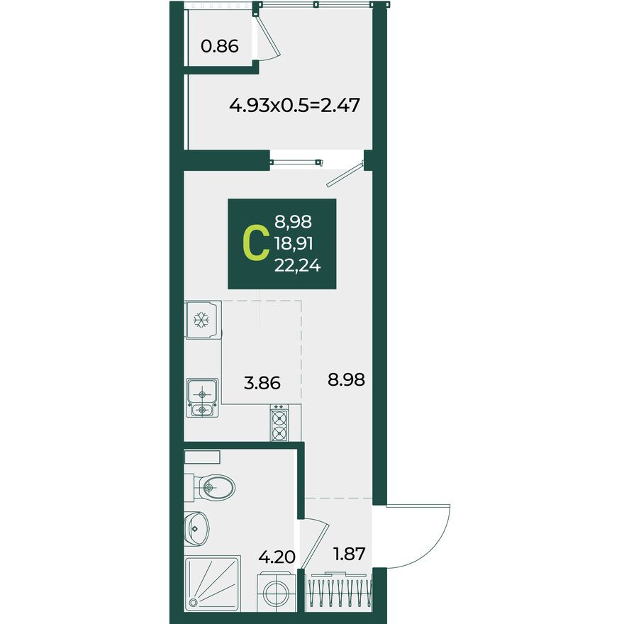 Студия-квартира