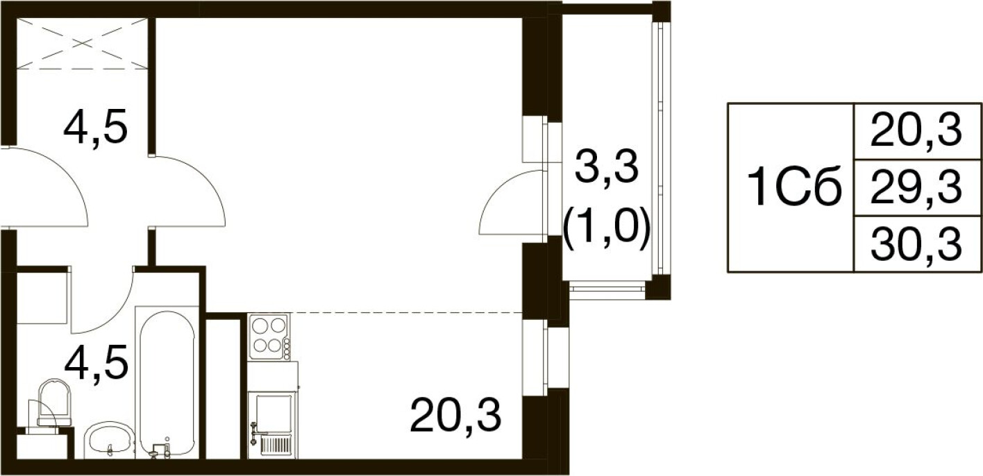 Студия-квартира