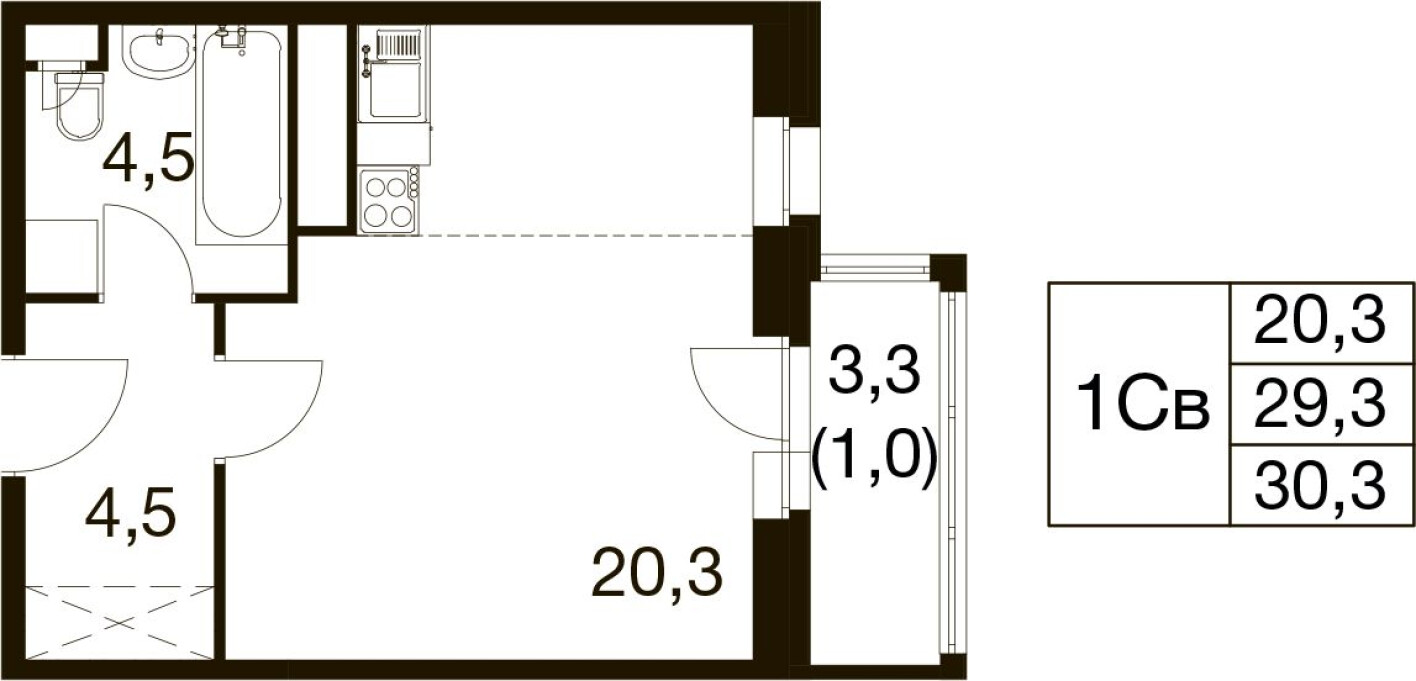 Студия-квартира