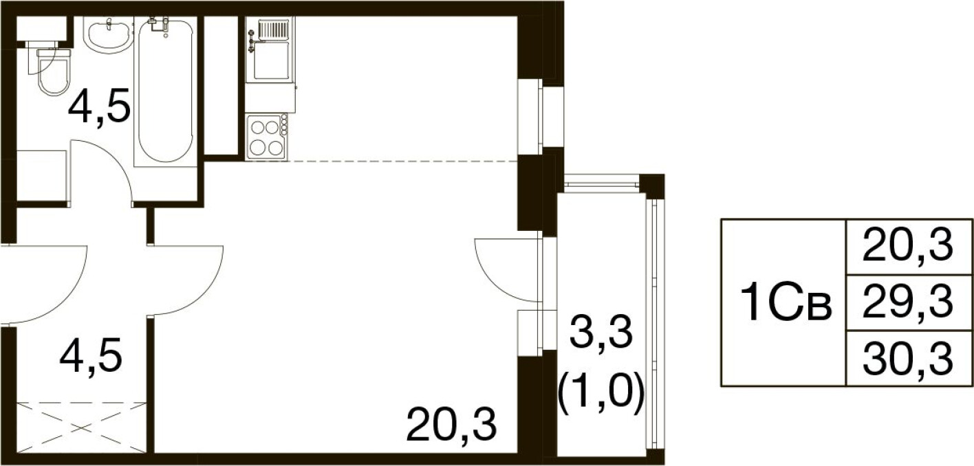 Студия-квартира