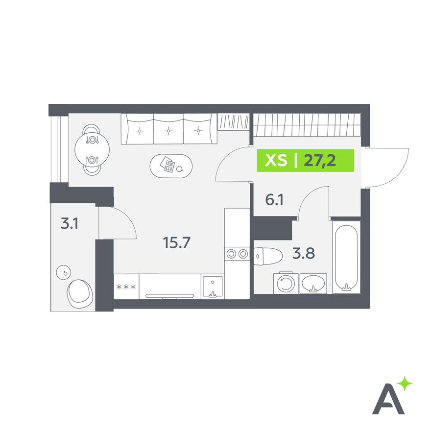 Студия-квартира