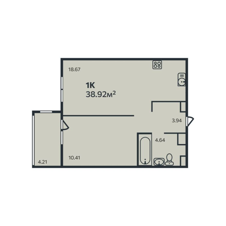 2е квартира