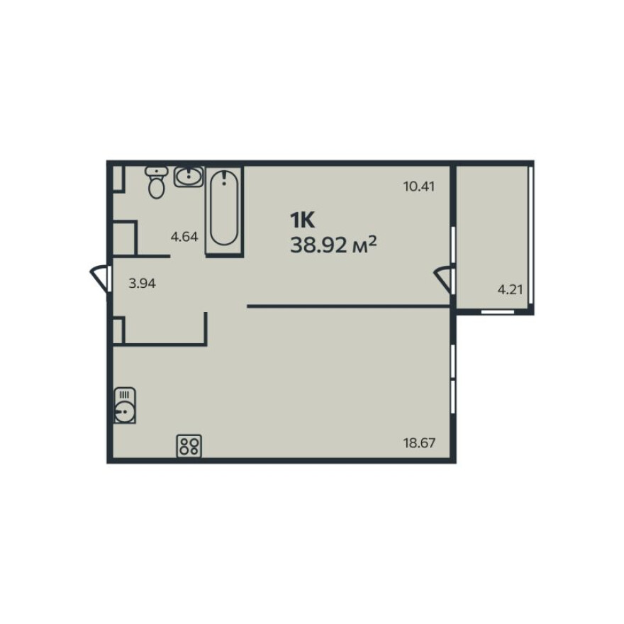 2е квартира