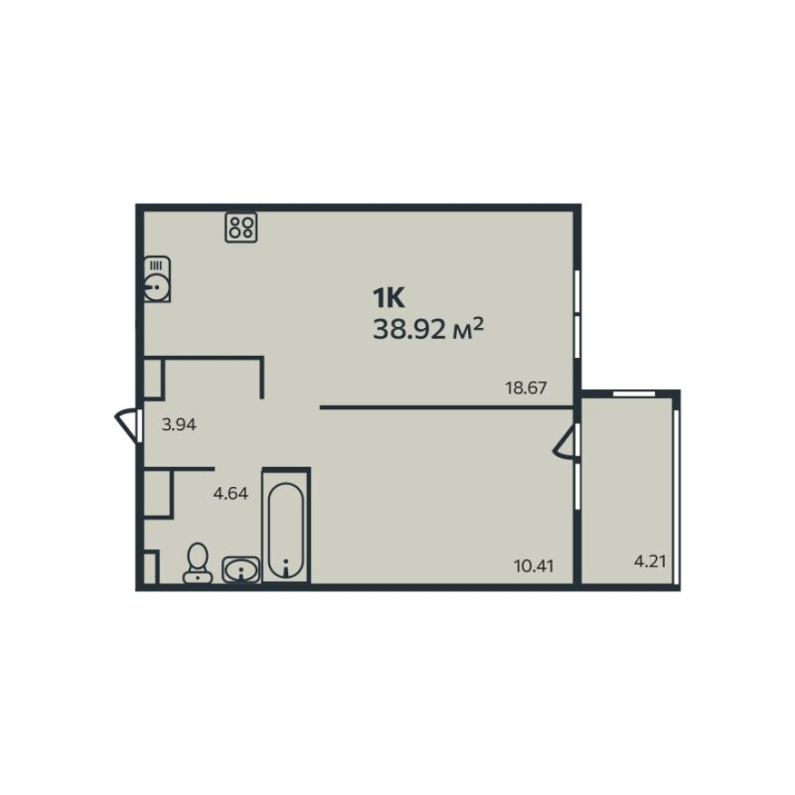 2е квартира