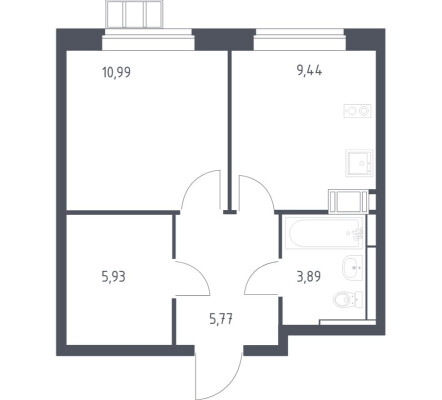 1к. квартира