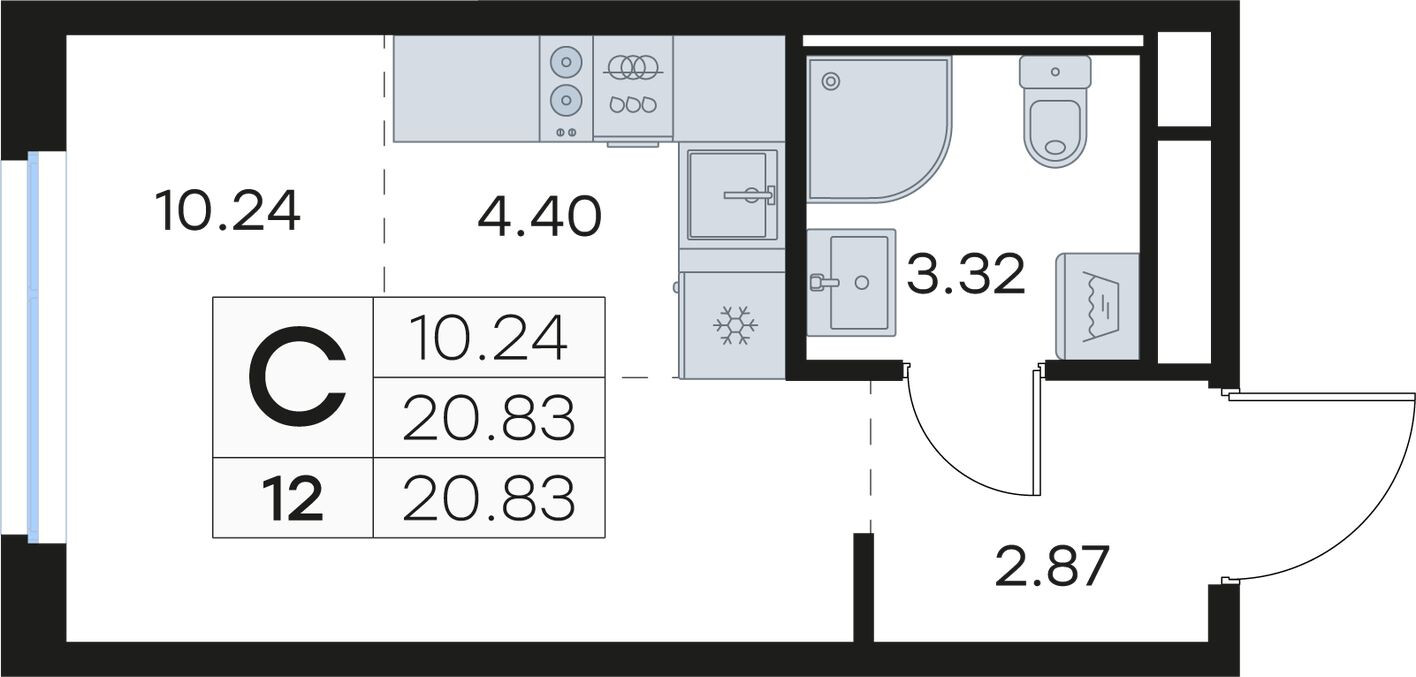 Студия-квартира
