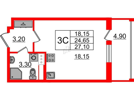 Студия-квартира