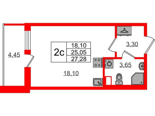 Студия-квартира