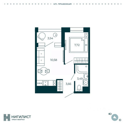 1к. квартира