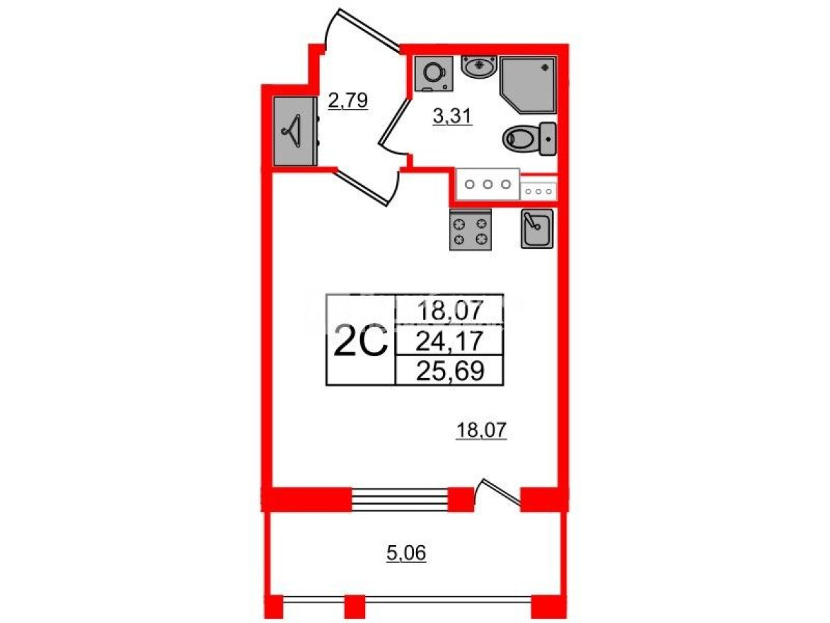 Студия-квартира