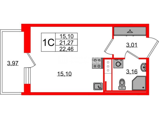 Студия-квартира