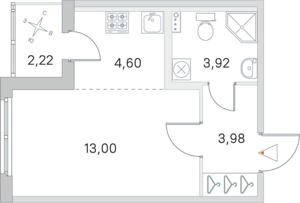 Студия-квартира