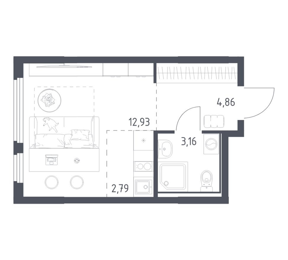 Студия-квартира