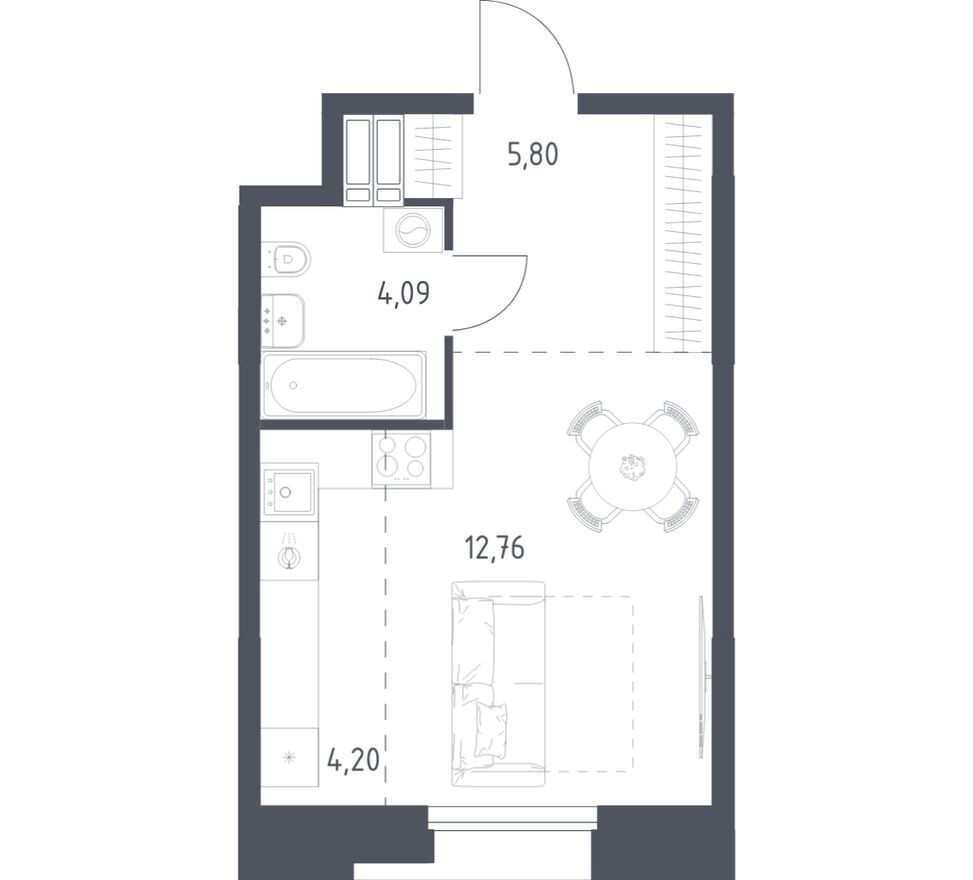 Студия-квартира