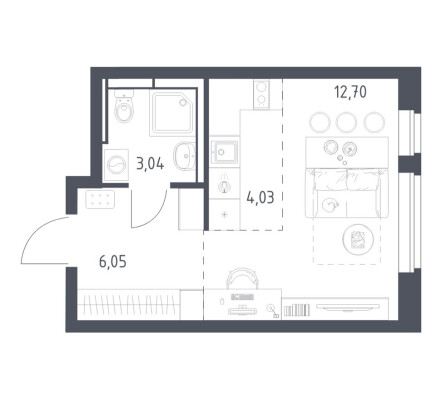 Студия-квартира
