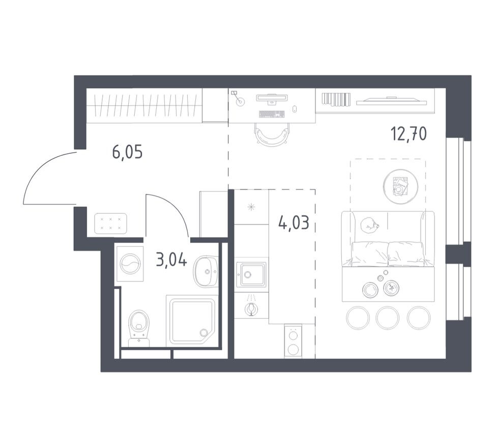 Студия-квартира