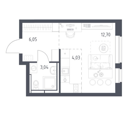 Студия-квартира