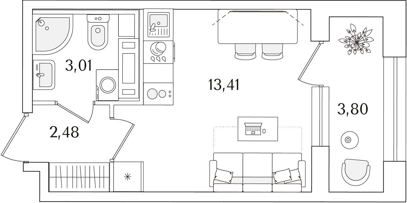 Студия-квартира