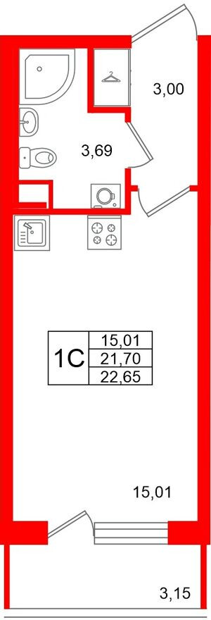 Студия-квартира