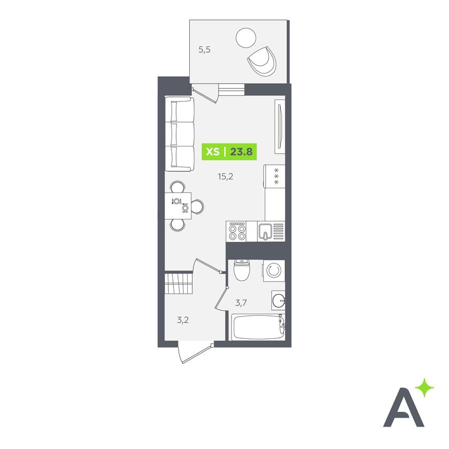 Студия-квартира