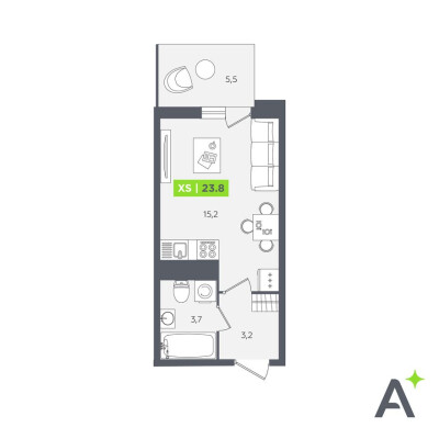 Студия-квартира