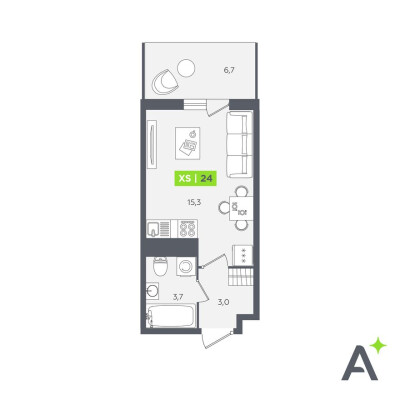 Студия-квартира