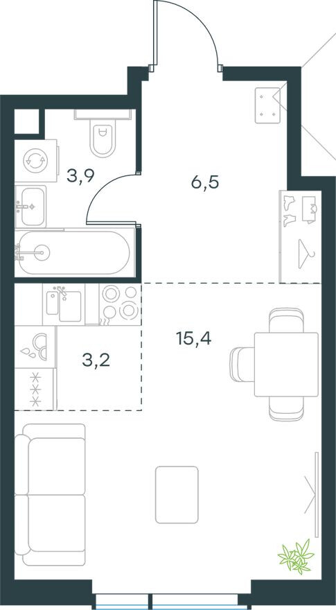 Студия-квартира