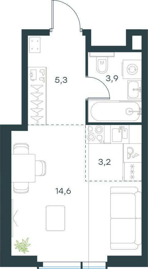 Студия-квартира