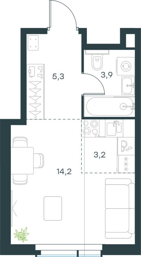 Студия-квартира