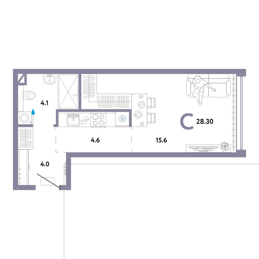 Студия-квартира