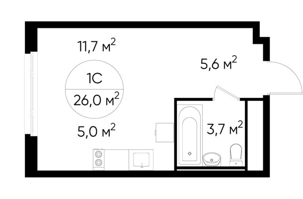 Студия-квартира