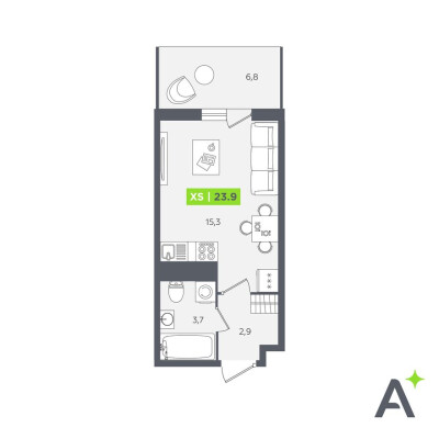 Студия-квартира