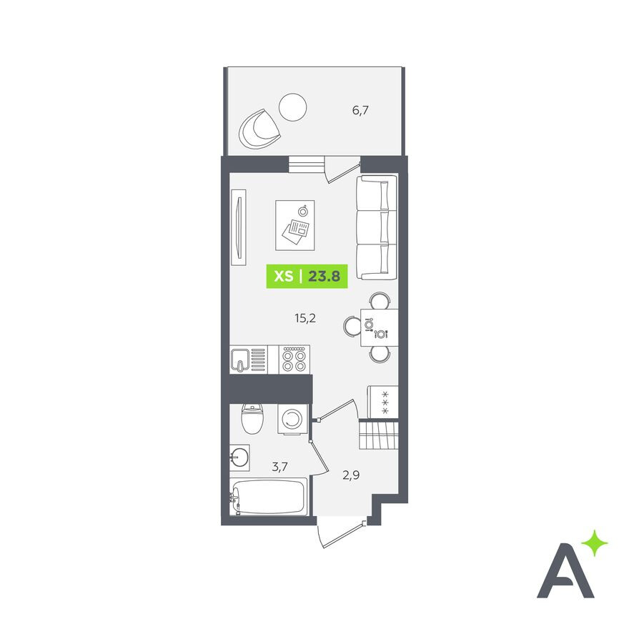 Студия-квартира