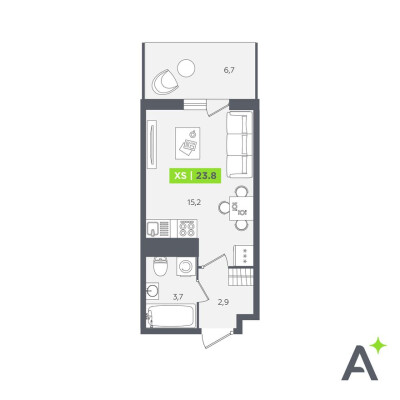 Студия-квартира