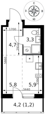 Студия-квартира
