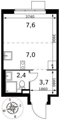 Студия-квартира