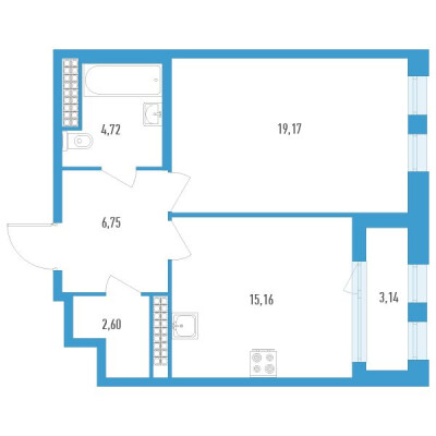 1к. квартира